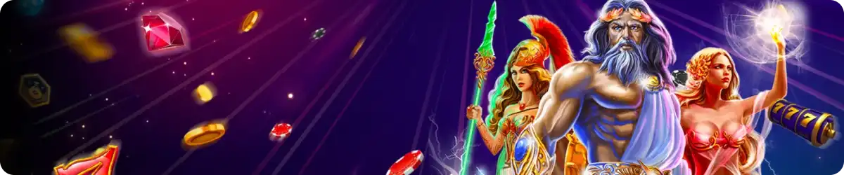 TWOPH slot machine interface with spinning reels