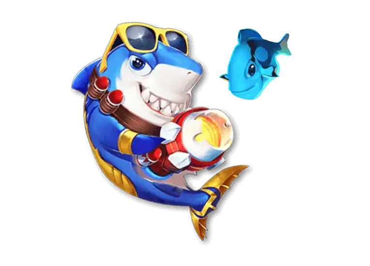 TWOPH fishing slot game characters and reels